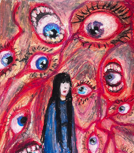 Oil Pastels Art Here’s a link to my TikTok account